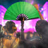 Glitter Green X-Large Hand Fan