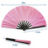 Glitter Pink X-Large Hand Fan