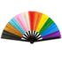 Progress Pride Glitter X-Large Hand Fan