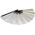 Glitter Silver X-Large Hand Fan