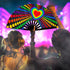 Rainbow Love X-Large Hand Fan