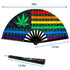 Rainbow MJ X-Large Hand Fan