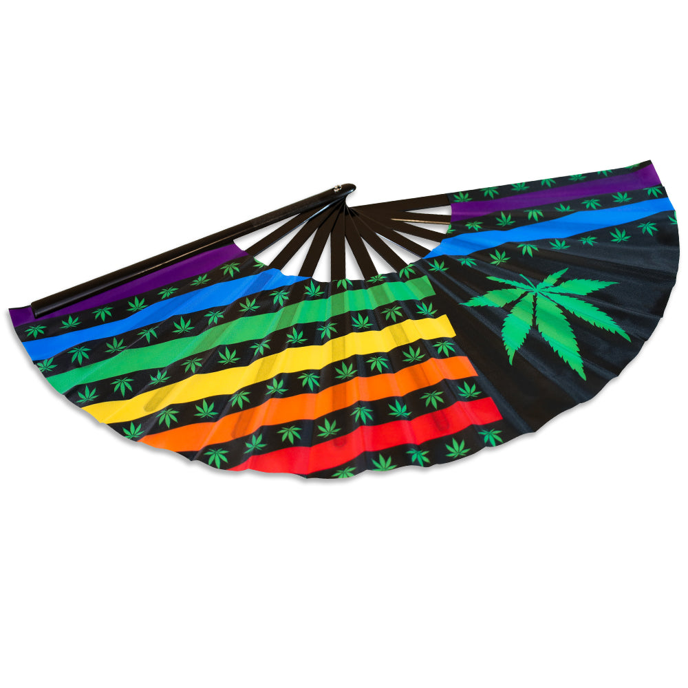 Rainbow MJ X-Large Hand Fan