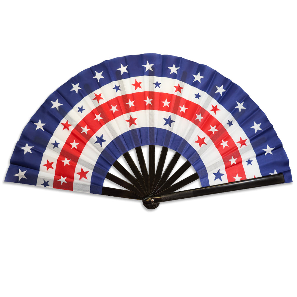 USA Stars X-Large Hand Fan