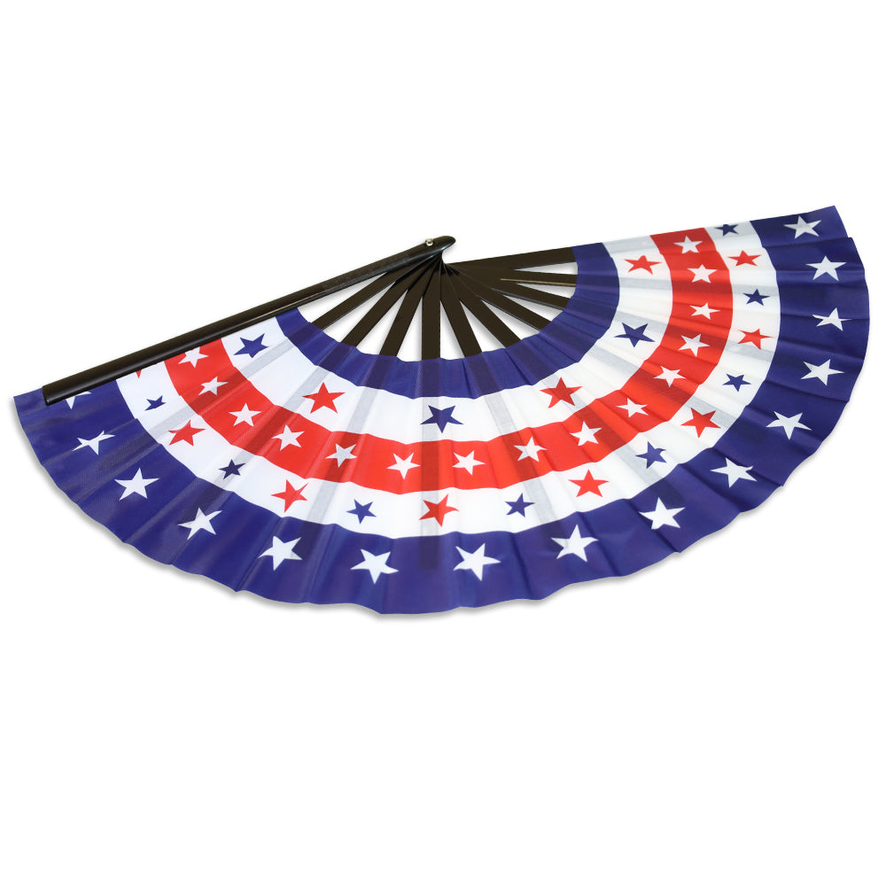 USA Stars X-Large Hand Fan