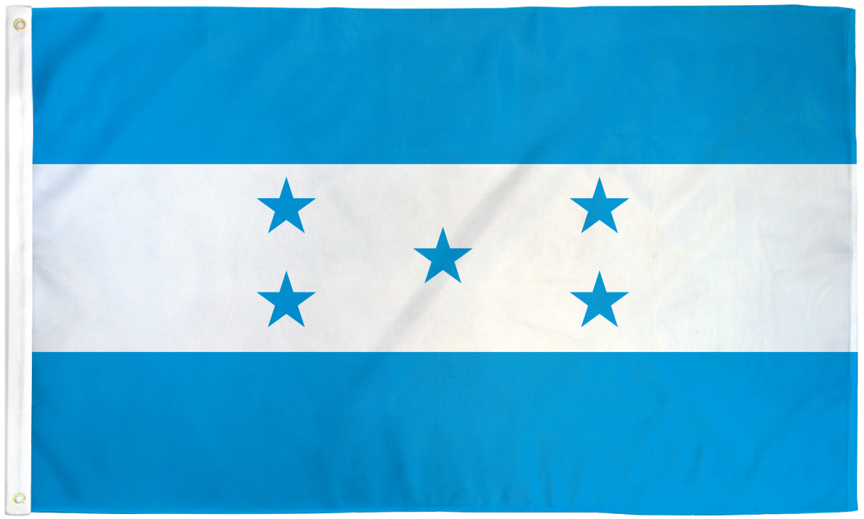 Honduras (Light Blue) Flag 3x5ft Poly