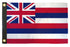 Hawaii 12x18in Boat Flag
