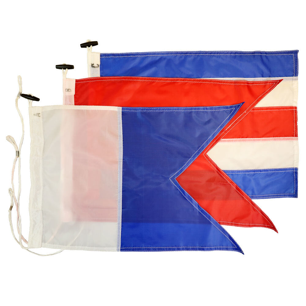40-Piece International Code of Signal Flag Set (12x18