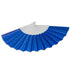 Glitter Royal Blue Small Hand Fan (Clear Handle)
