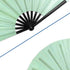 Glitter Fairy Blue X-Large Hand Fan