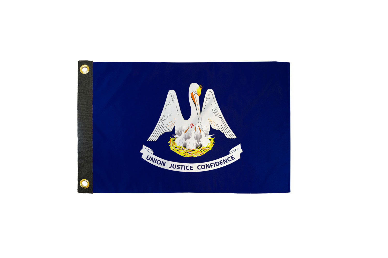 Louisiana 12x18in Boat Flag
