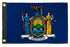 New York 12x18in Boat Flag