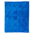 Blue Solid Color (Turtle Shell) Soft Plush 50x60in Blanket