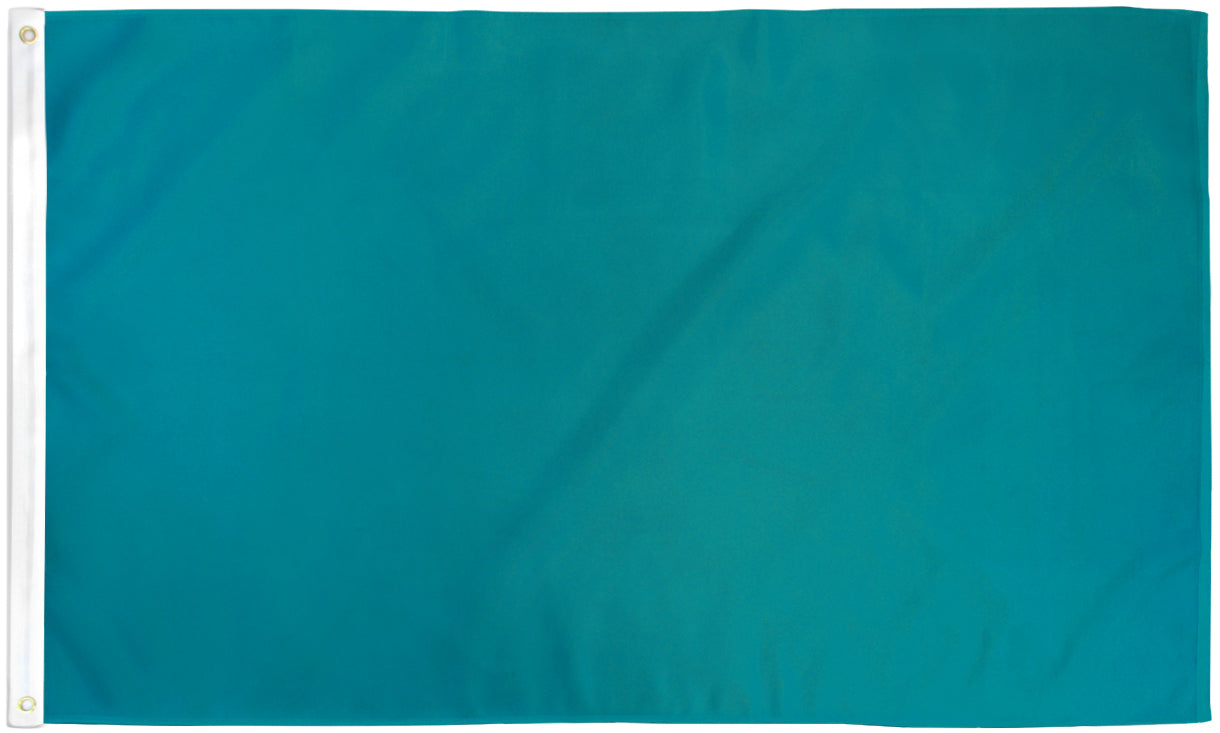 Parrot Blue Solid Color Flag 2x3ft Poly