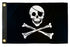 Pirate 12x18in Boat Flag