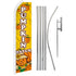 Pumpkin Patch Super Flag & Pole Kit