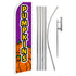 Pumpkins (Purple) Super Flag & Pole Kit