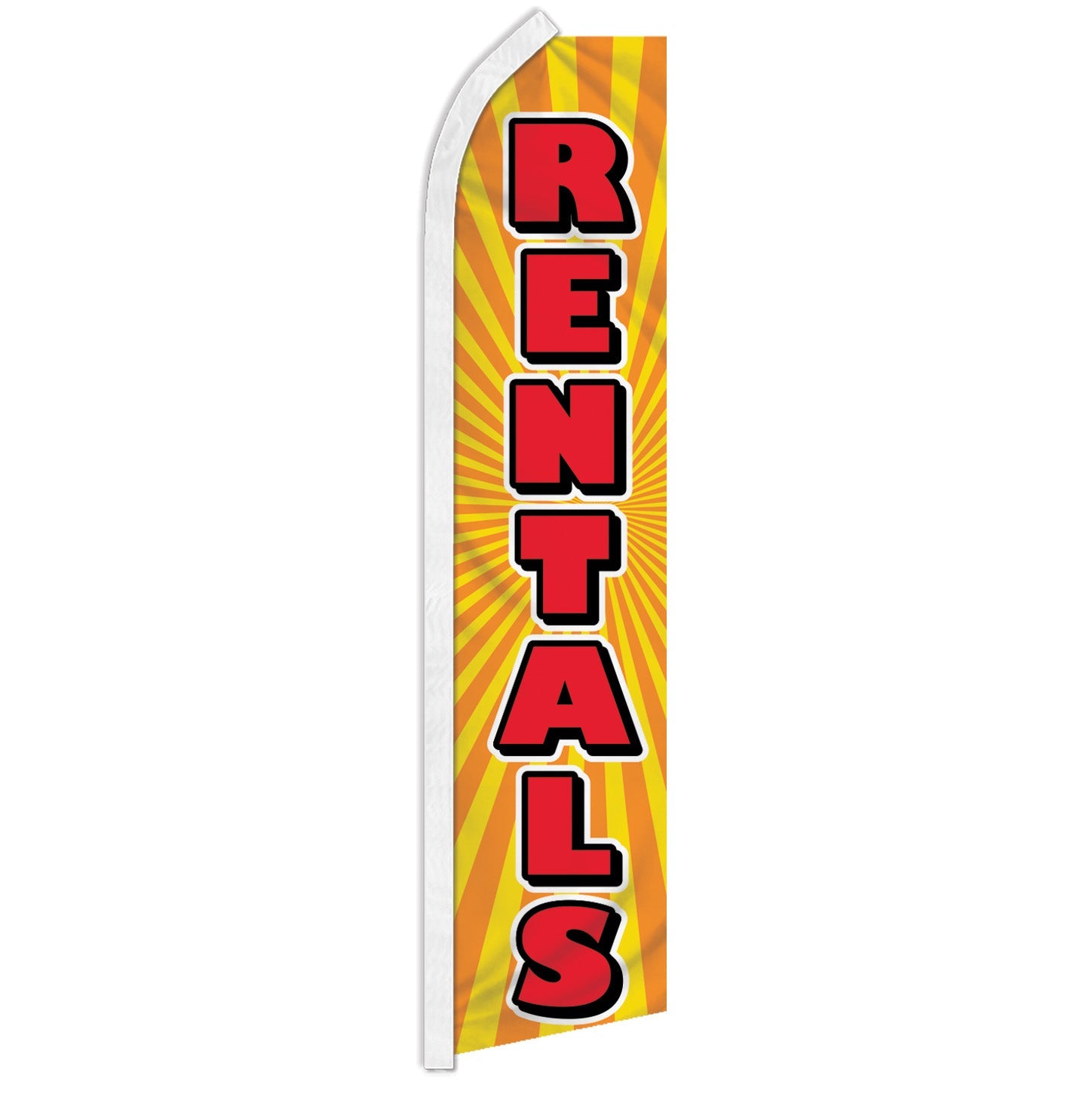 Rentals (Sunburst) Super Flag