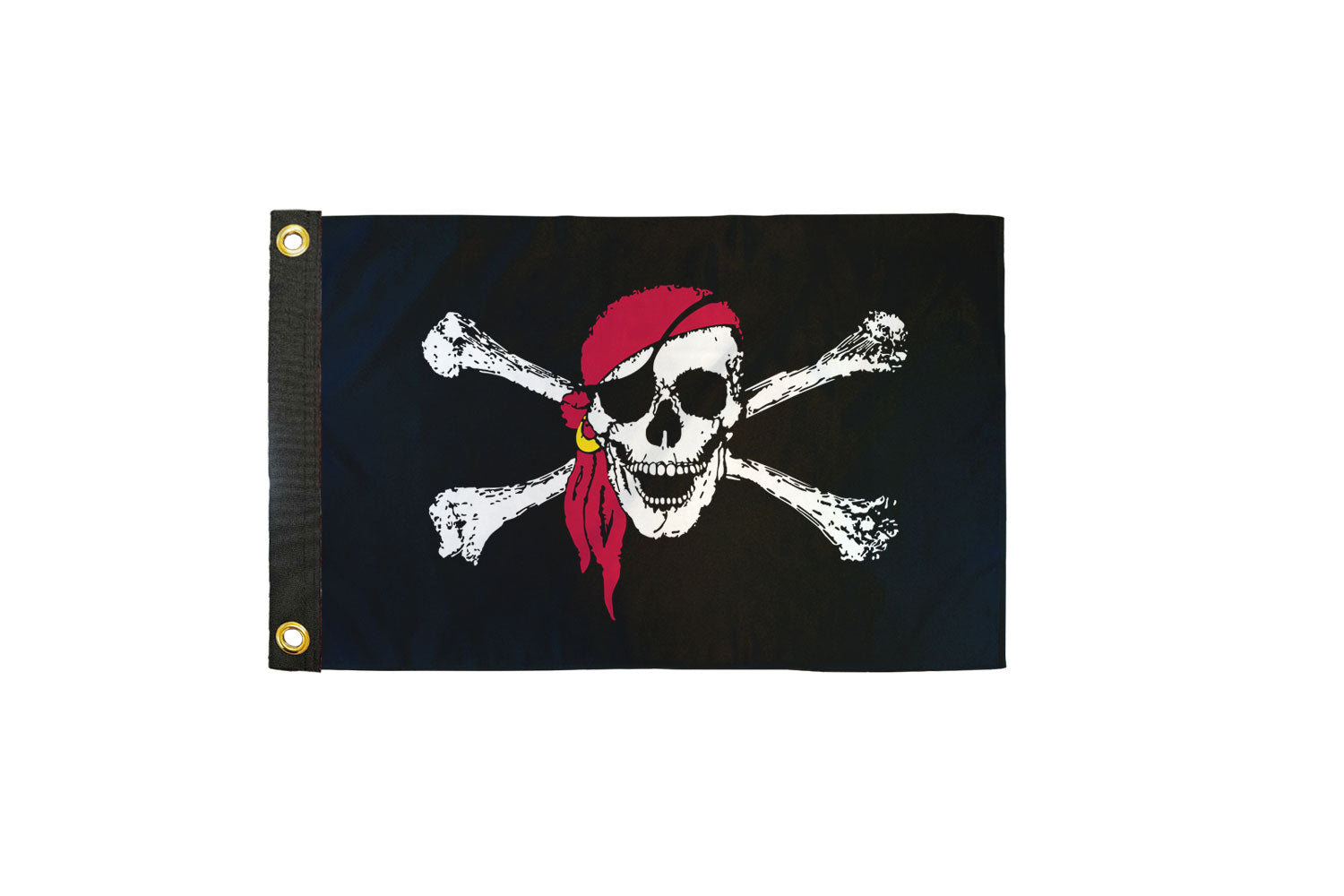 Red Bandana 12x18in Boat Flag
