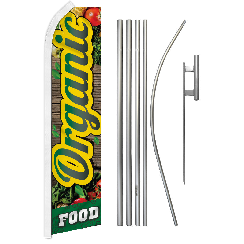 Organic Food Super Flag Kit