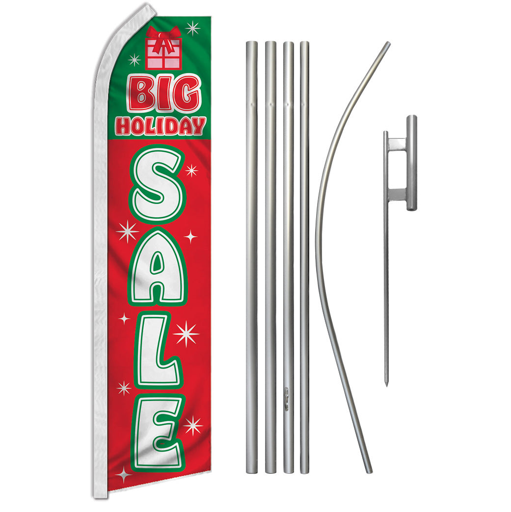 Big Holiday Sale (Gift) Super Flag & Pole Kit