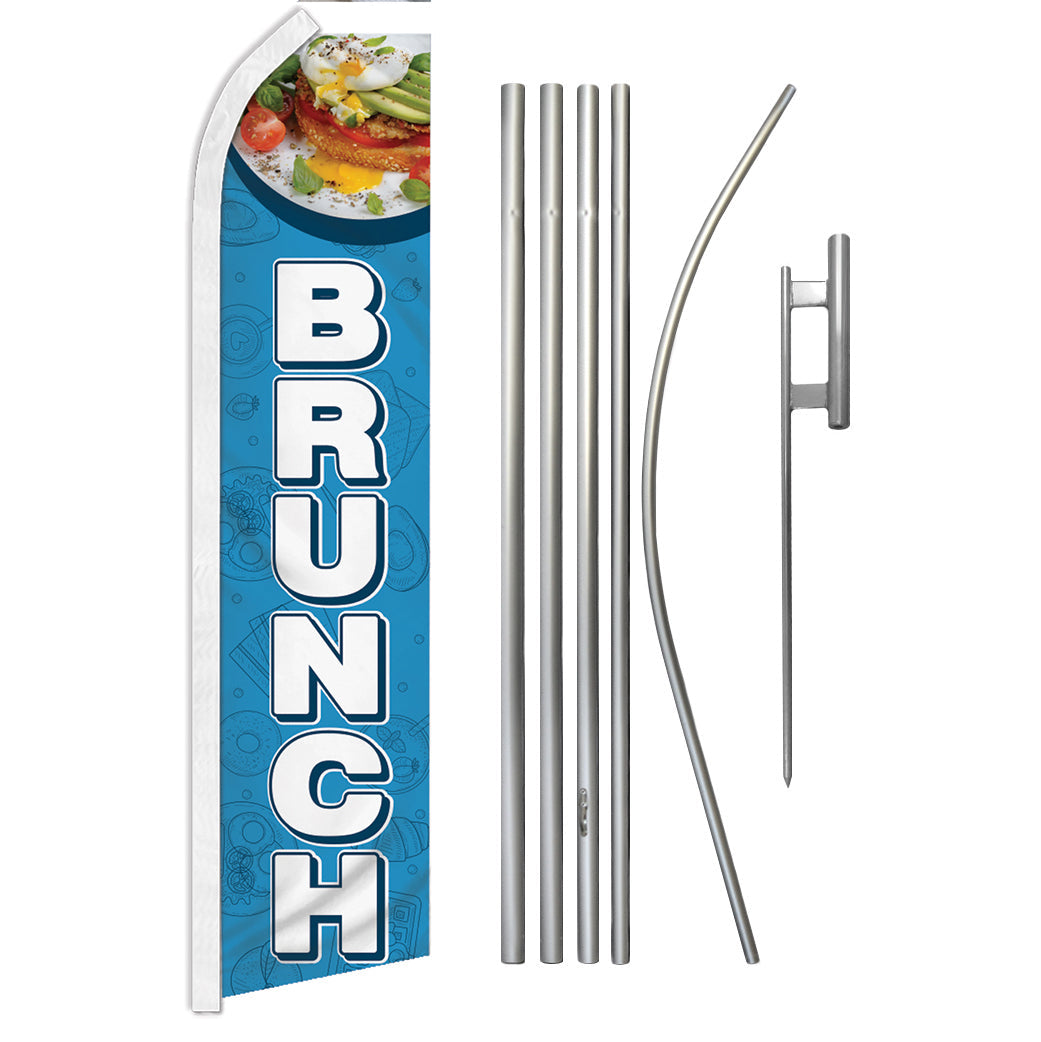 Brunch Super Flag & Pole Kit