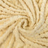 Cream Solid Color (Turtle Shell) Soft Plush 50x60in Blanket