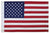 USA 18x27in Grommeted Embroidered Flag
