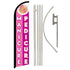 Manicure Windless Banner Flag Kit