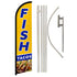 Fish Tacos Windless Banner Flag Kit