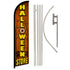 Halloween Store (Orange) Windless Banner Flag & Pole Kit