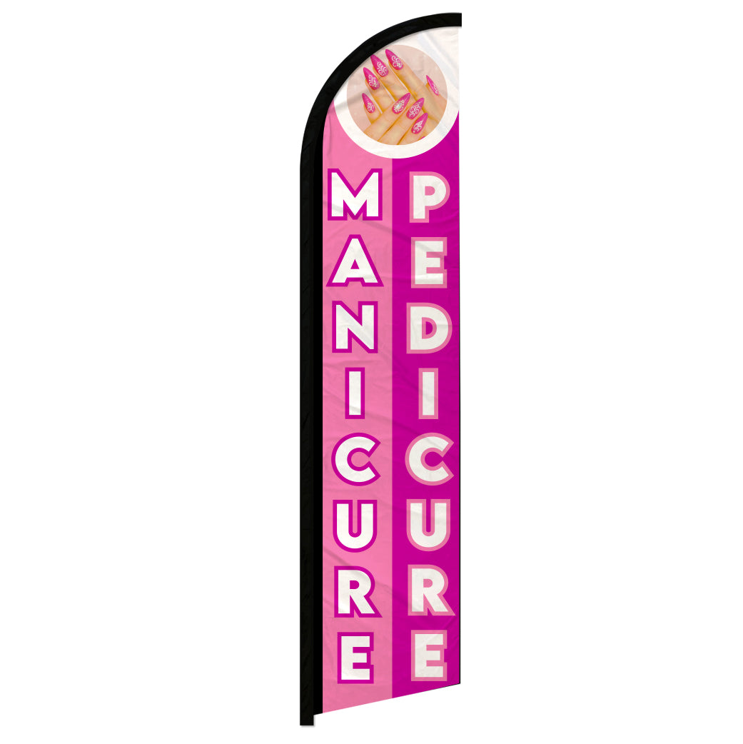 Manicure Windless Banner Flag