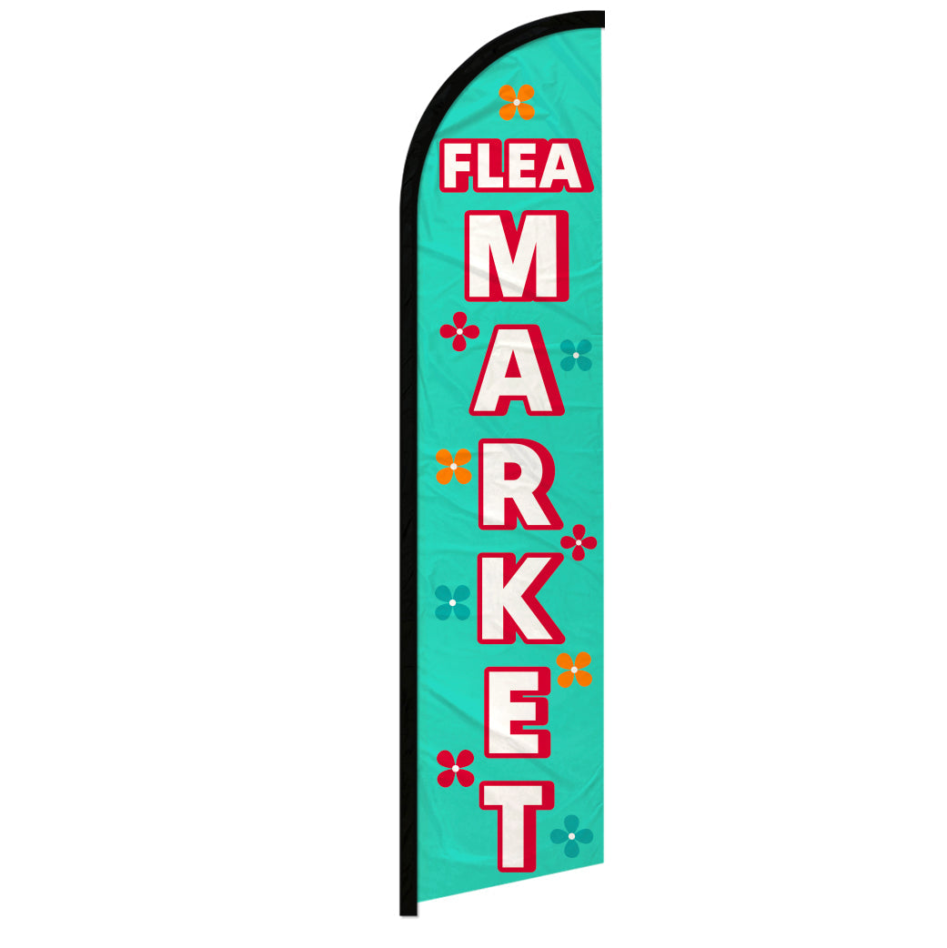 Flea Market (Flowers) Windless Banner Flag