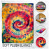 Mushroom (Tie-Dye) Soft Plush 50x60in Blanket