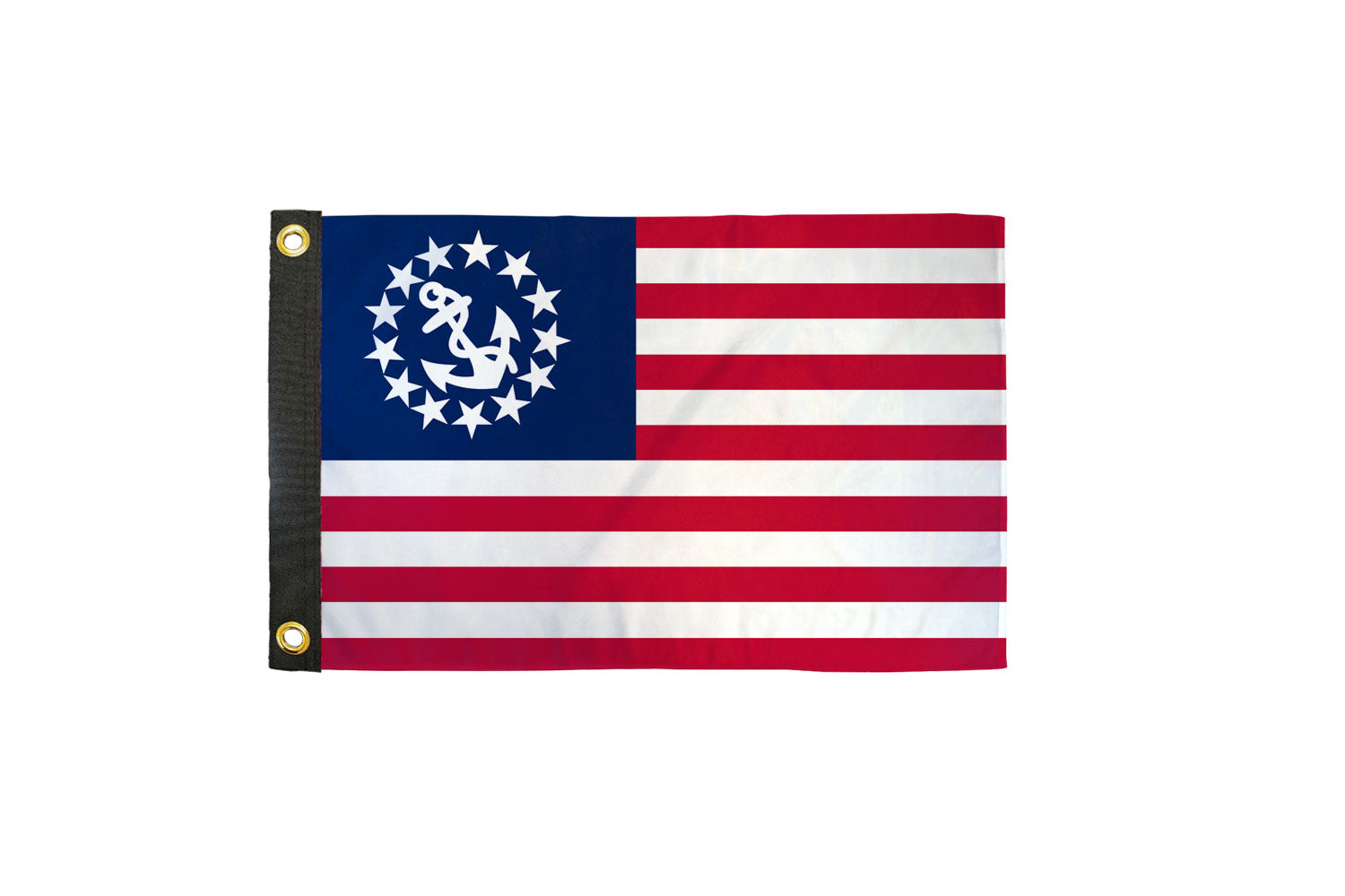 Yacht Ensign 12x18in Boat Flag