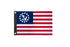 Yacht Ensign 12x18in Boat Flag