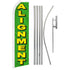 Alignment (Green) Super Flag & Pole Kit - Flags Importer