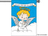 Angel Boy Garden Flag (28x40in) - Flags Importer