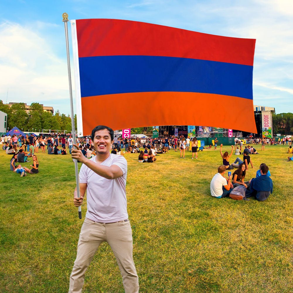 Armenia Flag 3x5ft Poly - Flags Importer