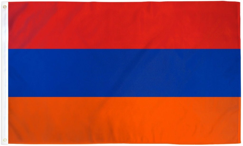 Armenia Flag 3x5ft Poly - Flags Importer