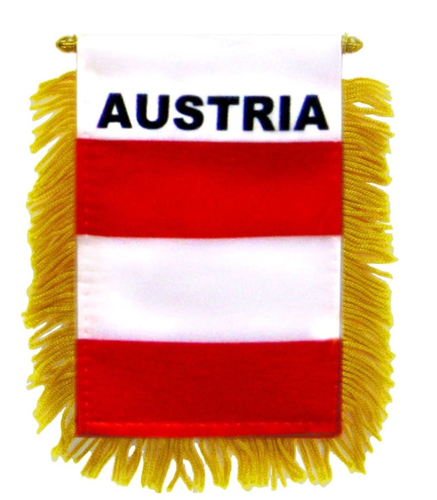 Austria Mini Banner - Flags Importer