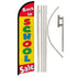 Back to School Sale Windless Banner Flag & Pole Kit - Flags Importer