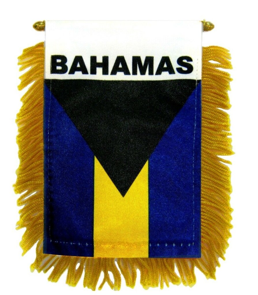 Bahamas Mini Banner - Flags Importer