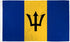 Barbados Flag 2x3ft Poly - Flags Importer