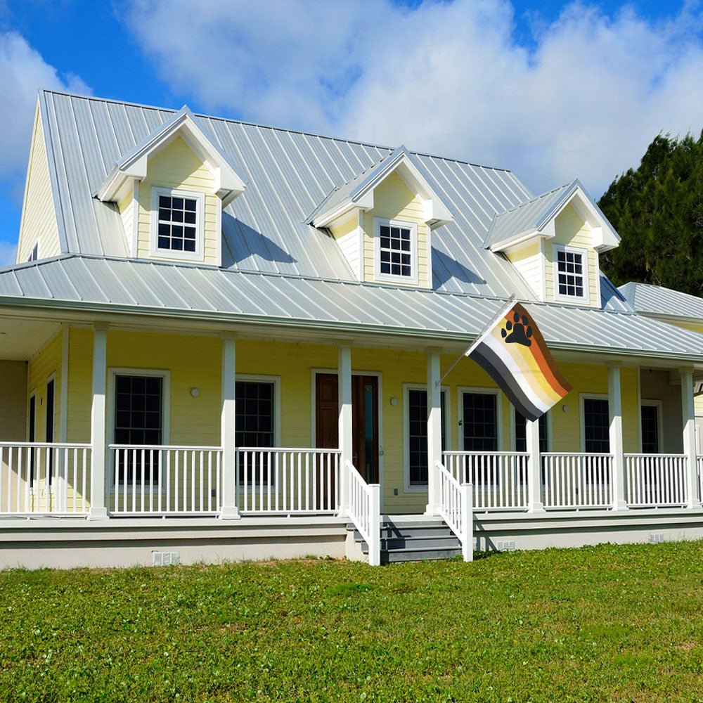 Bear Pride Flag 3x5ft Poly - Flags Importer