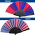 Bisexual Small Hand Fan - Flags Importer