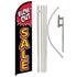 Blow Out Sale Windless Banner Flag & Pole Kit - Flags Importer