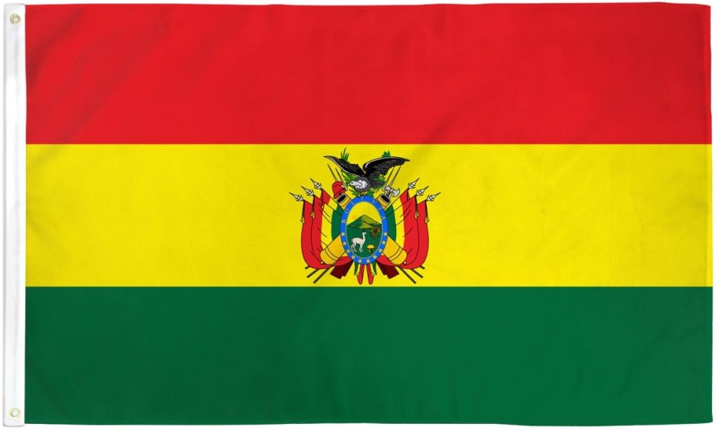 Bolivia Flag 2x3ft Poly - Flags Importer