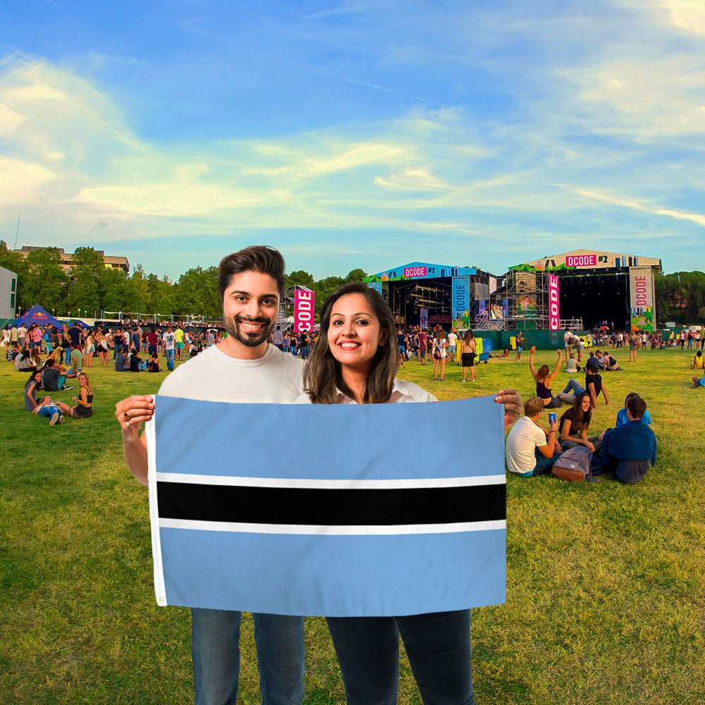 Botswana Flag 2x3ft Poly - Flags Importer