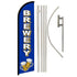 Brewery Windless Banner Flag & Pole Kit - Flags Importer